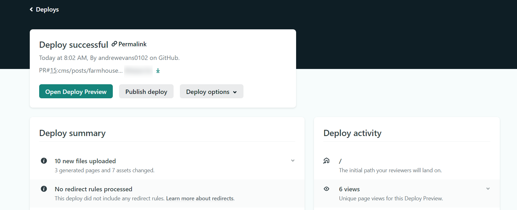 Netlify Deploy