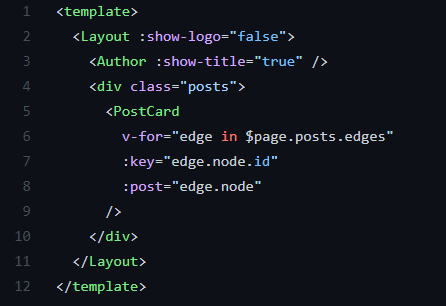 Vue GraphQL connected component