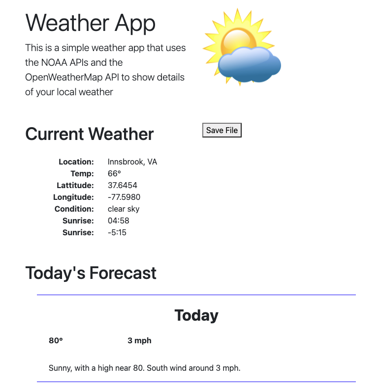 Weather App